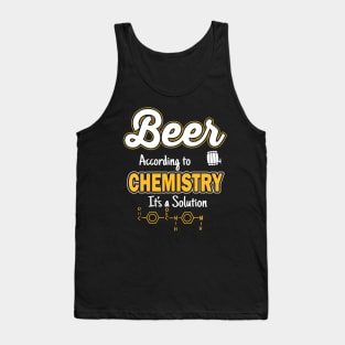 Beer is a solution Tank Top